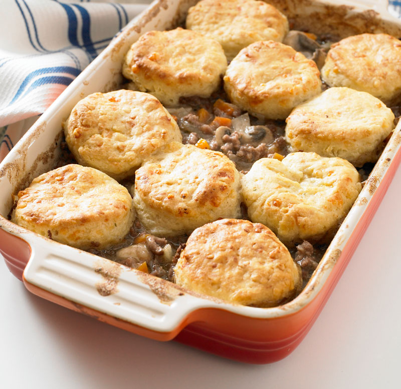Savoury Beef Cobbler